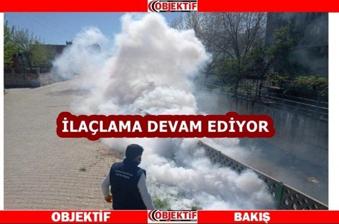 Havaların ısınmasıyla ilaçlama başladı
