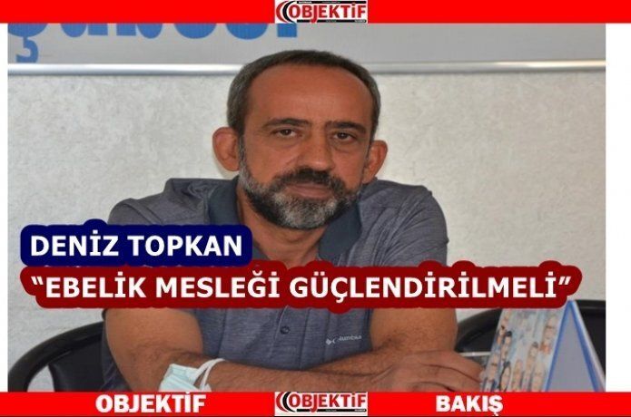 Topkan, ebeler haftasını kutladı