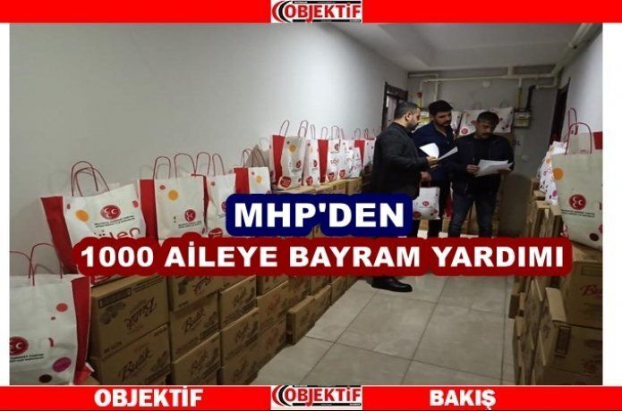 MHP, bin ailenin yüzünü güldürdü