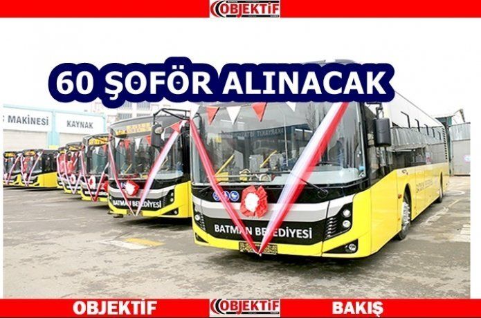 Belediye 60 şoför alacak