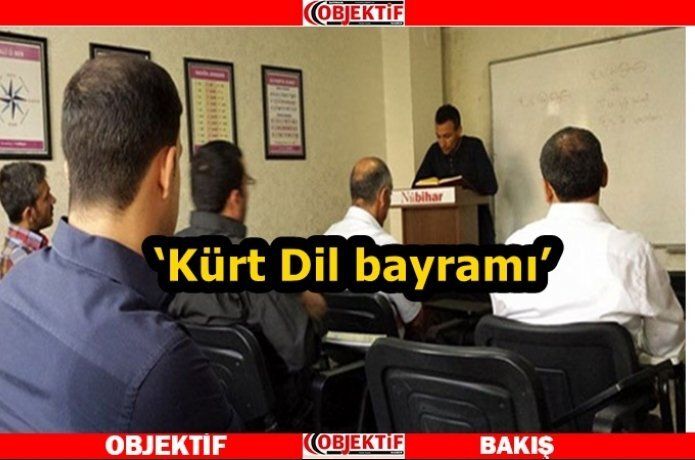 ‘Kürt dil bayramı’ açıklaması