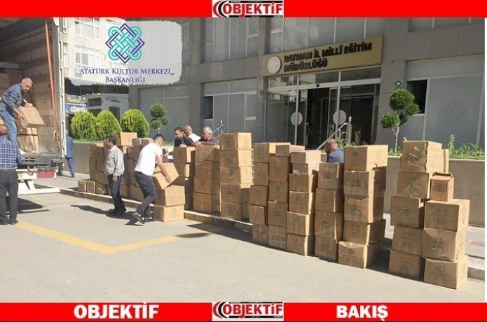 Akm'den ilimize kitap desteği