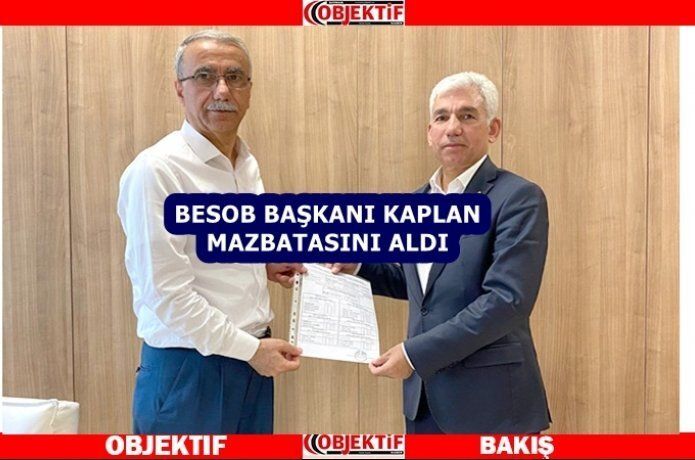 Kaplan mazbatasını aldı