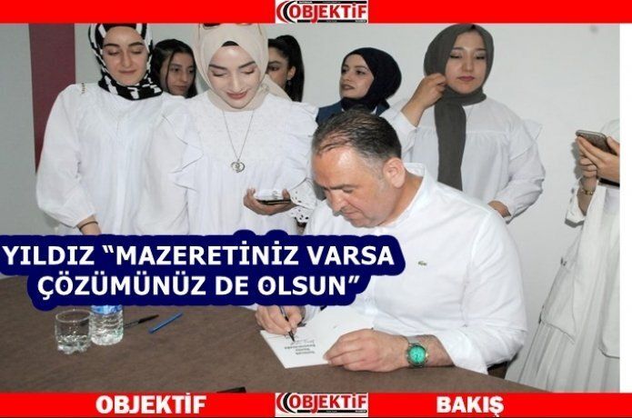 Yazar yıldız, öğrencilere kariyerini anlattı