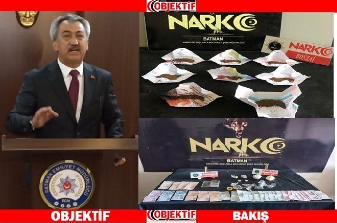 Batman'da büyük uyuşturucu operasyonu