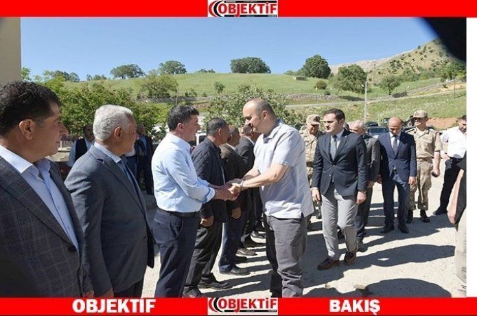 Vali Canalp’tan yücebağ beldesine ziyaret