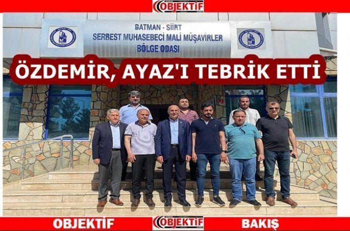 Özdemir SMMMO'yu ziyaret etti