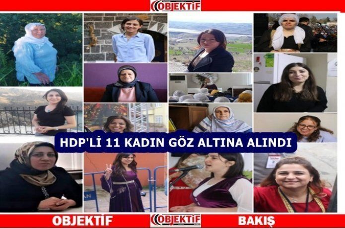 HDP'li yöneticiler göz altına alındı