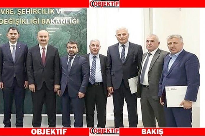 Vali Canalp’tan Bakan Kurum’a ziyaret