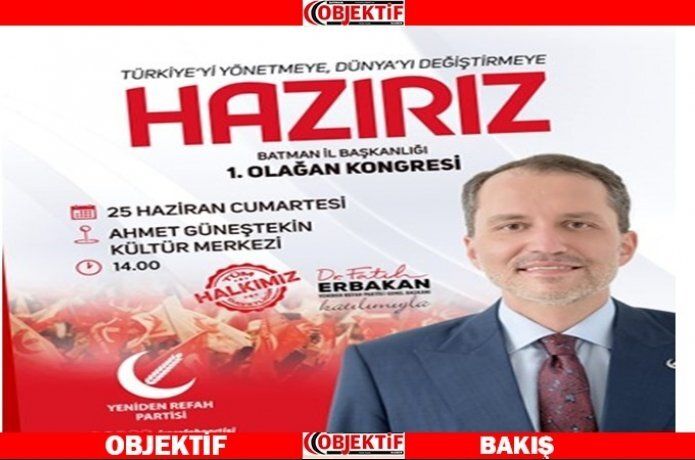 Erbakan kongreye katılıyor
