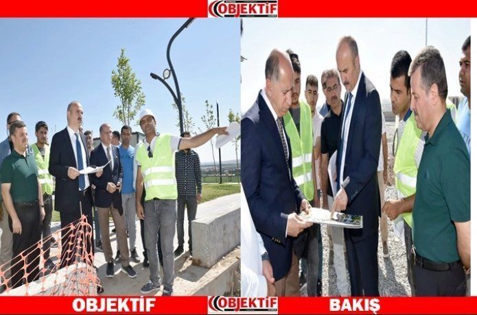 Trafik eğitimi çocuk parkı incelendi
