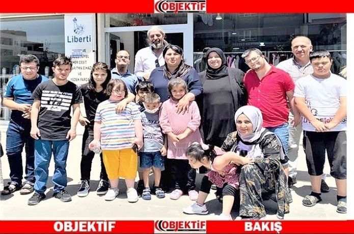 Down sendromlu 43 çocuk giydirildi