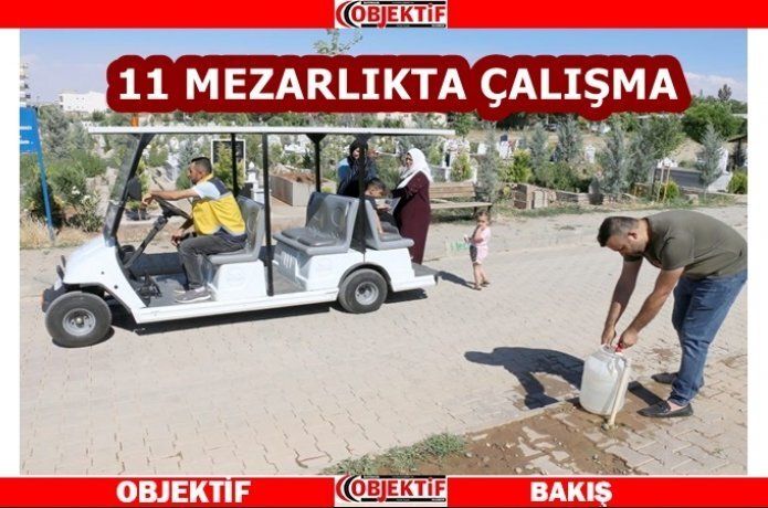 Mezarlıklara bayram bakımı