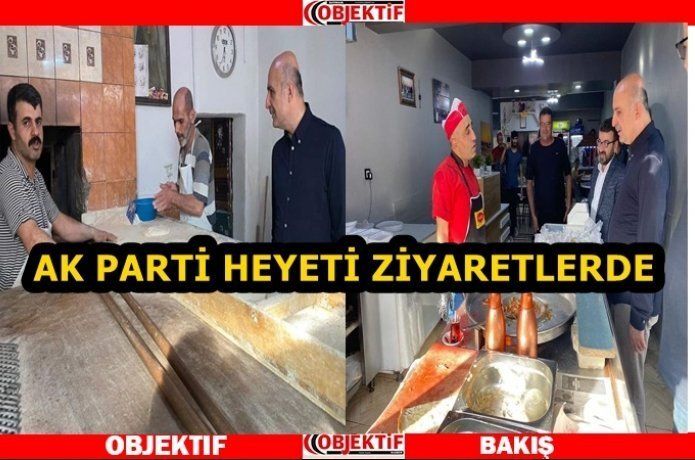 AK Parti esnaf ziyaretinde