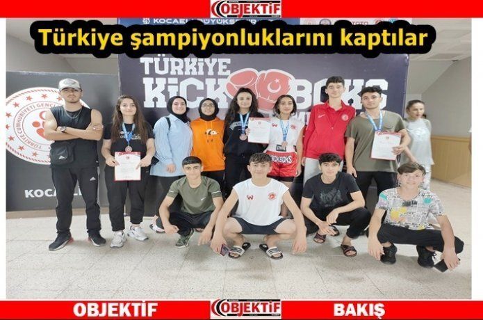Kick-Boks’ta büyük başarı