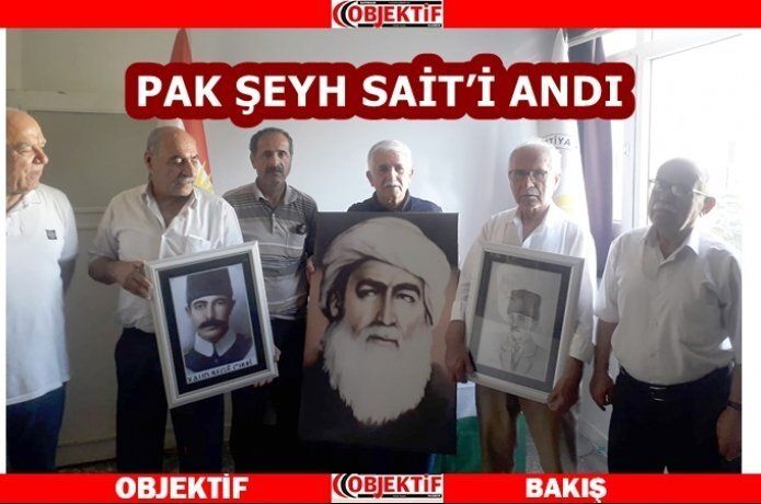 Şeyh Sait anıldı