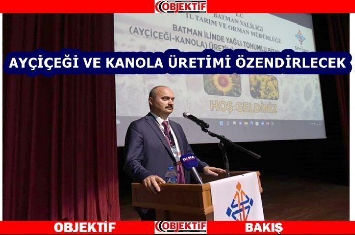 Vali Canalp “buğday açığımızda var ve ithal ediyoruz”