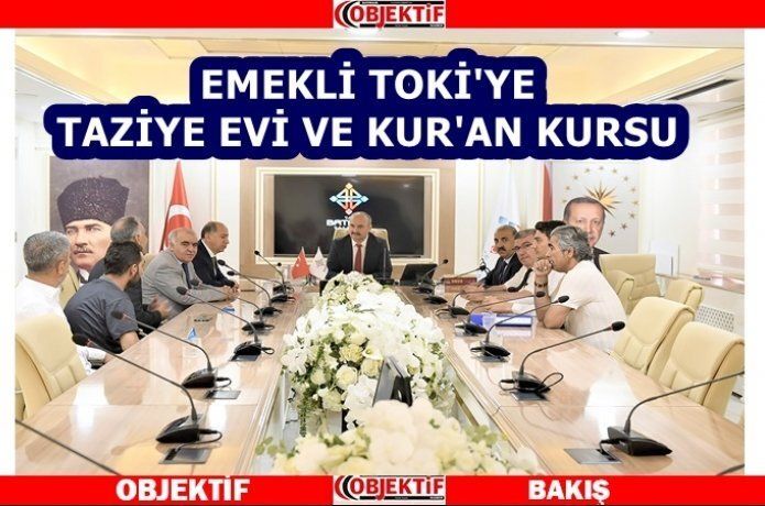 Taziye evi ve Kur’an kursu protokolü imzalandı