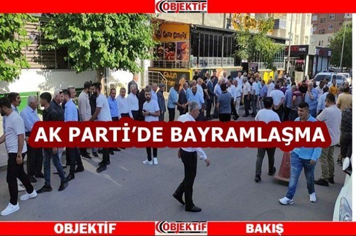 AK Parti’de bayramlaşma