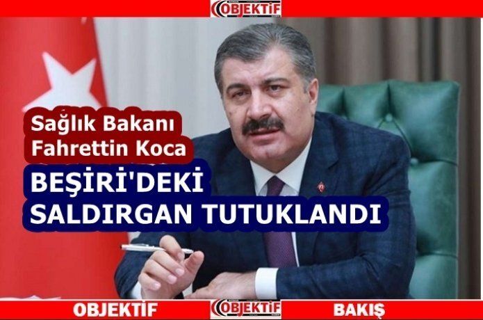 Bakan Koca "saldırgan tutuklandı"