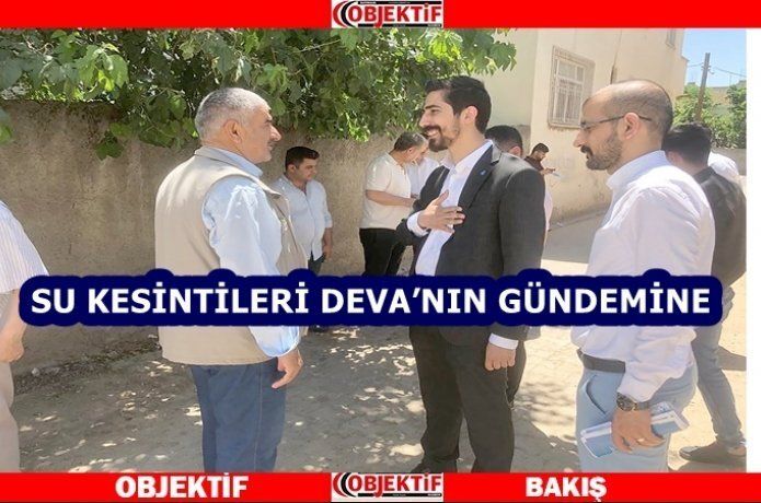 Müjdeci “su kesintilerine son verin”