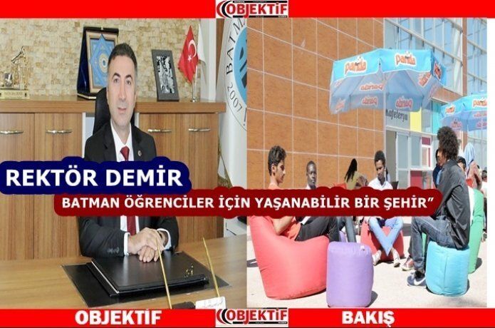 Rektör Demir “öğrenci sayısında artış bekliyoruz”
