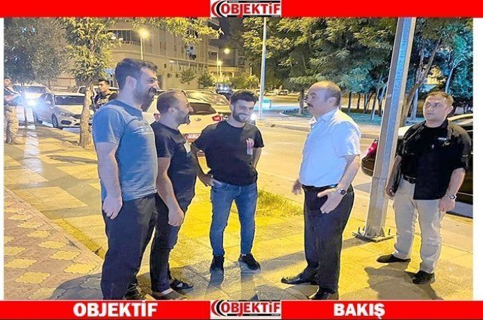 Vali Canalp’tan gece mesaisi