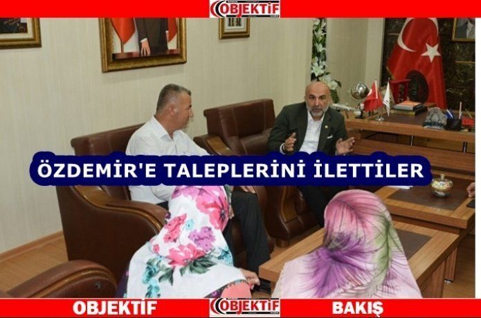 Özdemir vatandaşları dinledi