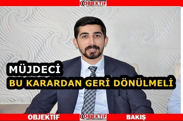 Müjdeci’den sert tepki