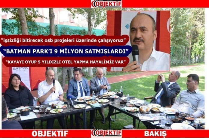 Vali Canalp “OSB projeleri üzerinde çalışıyoruz”