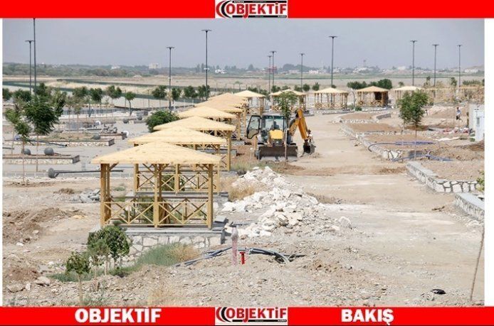İstiklal Parkı’nda çalışmaların % 75’i tamamlandı