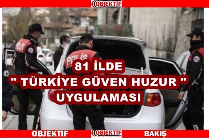 Aranan 821 kişi yakalandı