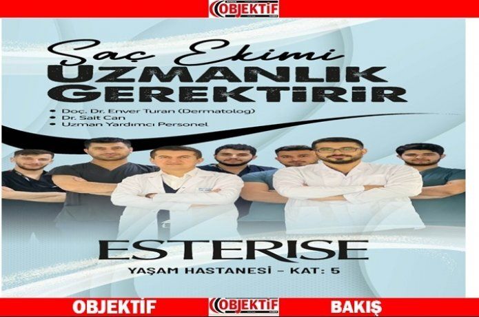 Hastane’de uzman kadro ile saç ekim hizmeti