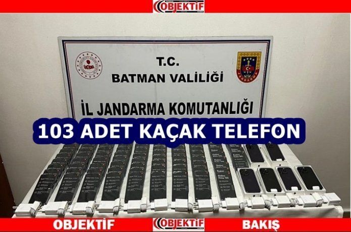 Kaçak telefonlara el konuldu!
