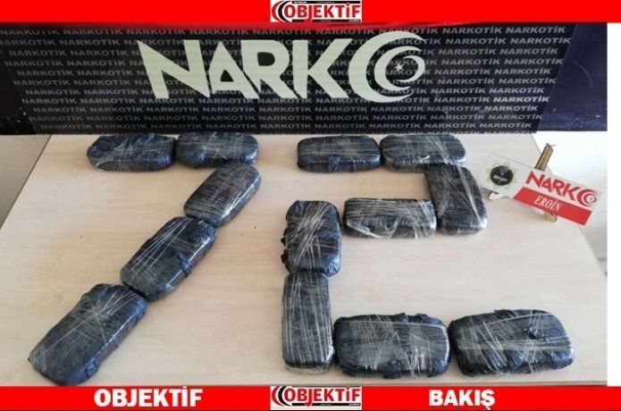 Batmanda ‘eroin’ operasyonu