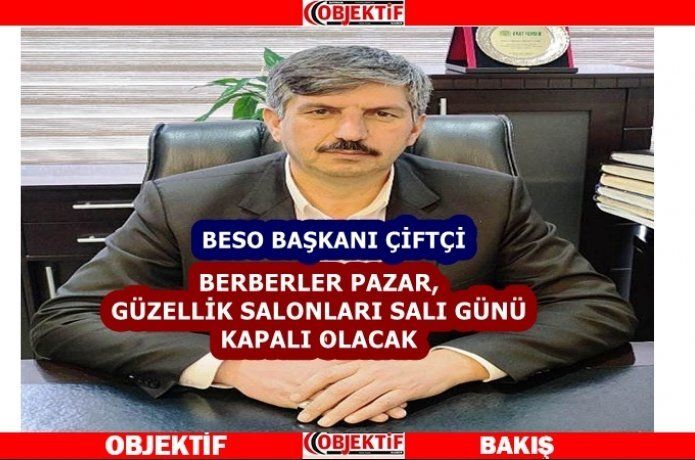 Berberlee hafta 1 gün kapalı olcak