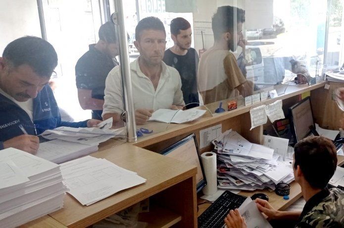 Dicle karta öğrenci ve veliler yoğun ilgi gösteriyor