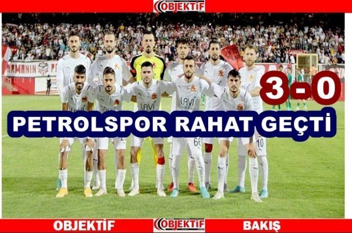 Petrolspor evinde rahat