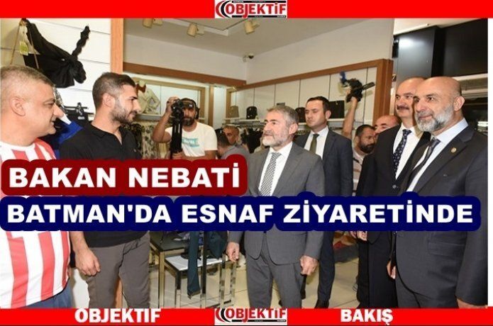 Bakan Nebati Batman'da müjdeyi verdi