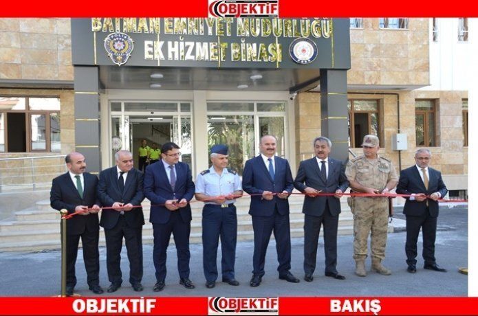 Emniyet binası dualarla açıldı