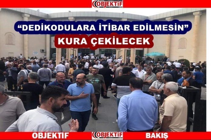 Meclis üyeleri kura ile belirlenecek