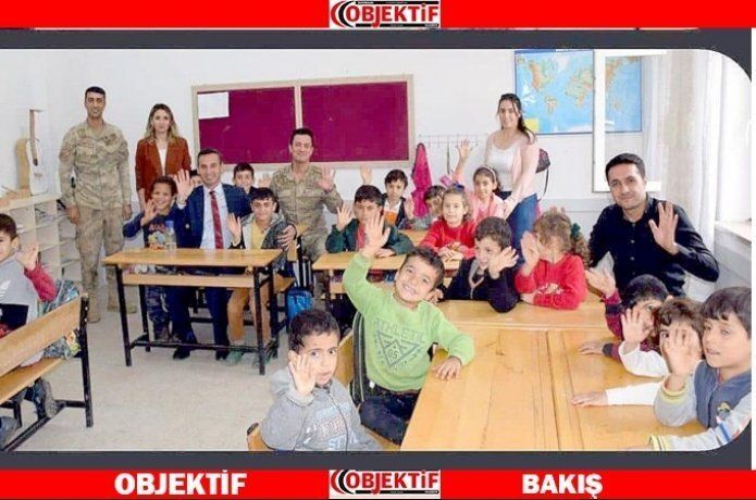 Jandarma köy okullarını boyadı