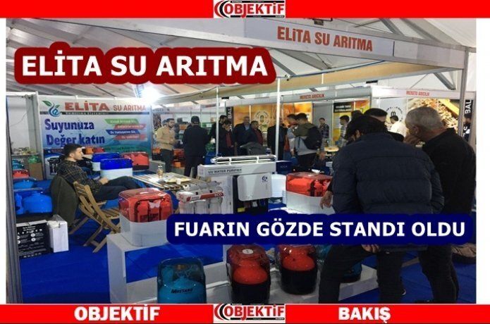 Elita su arıtma Fuar’da yerini aldı