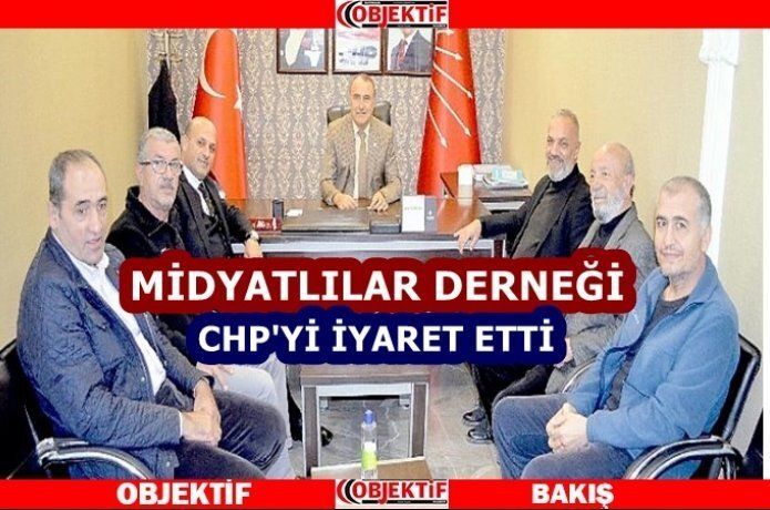 Midyatlılar Derneği CHP'yi ziyaret etti