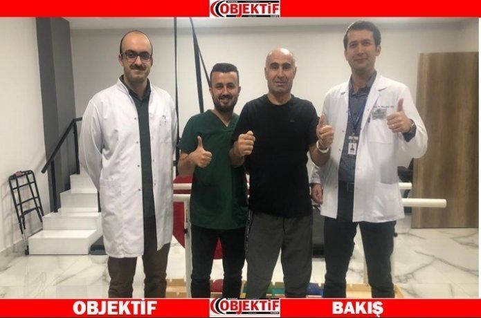 Dünya Hastanesinde hayata yeniden tutundu