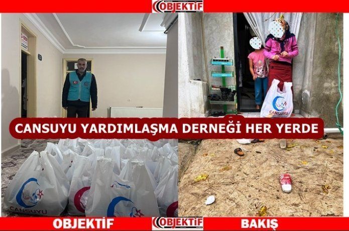 Cansuyu yardımları sürüyor