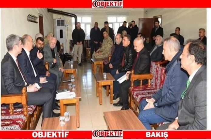 Vali Canalp, Ezidilerin sorunlarını dinledi