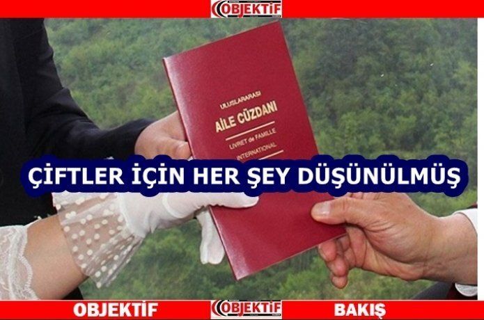 Evlenen çift sayımız 3 bin 406 oldu