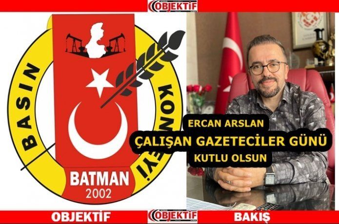 Arslan "basın çalışanları desteklenmeli"