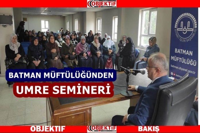 Vatandaşlara umre semineri